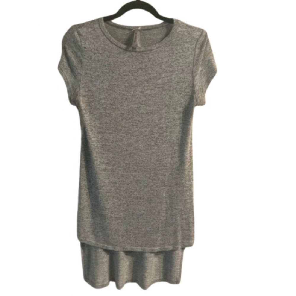 b.tempt'd by Wacoal Gray High-Low Loungewear Tunic - Size S